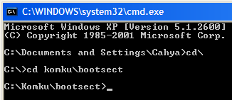 Kết quả sau khi chạy lệnh