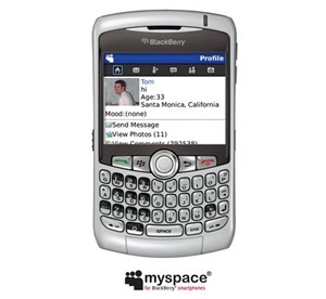 400.000 lượt tải MySpace về BlackBerry