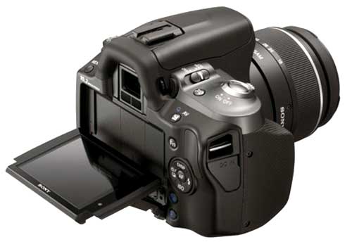 Sony A330 thuộc phân khúc của Canon 500D hay Nikon D5000. Ảnh: Instring.