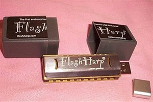 USB FlashHarp - Sự kết hợp hoàn hảo giữa công nghệ và âm nhạc