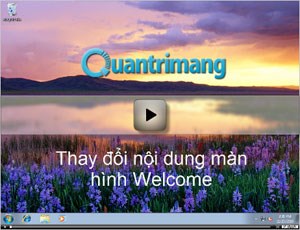 Video - Tạo thông báo trên màn hình đăng nhập Windows