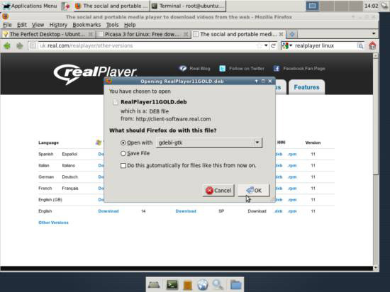 Hướng dẫn thiết lập Ubuntu Studio 11.10 desktop