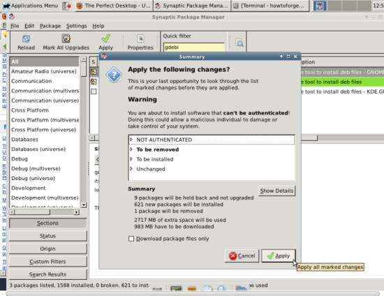 Hướng dẫn thiết lập Ubuntu Studio 11.10 desktop