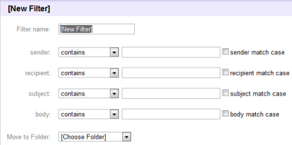 Hướng dẫn sử dụng bộ lọc trong Yahoo Mail