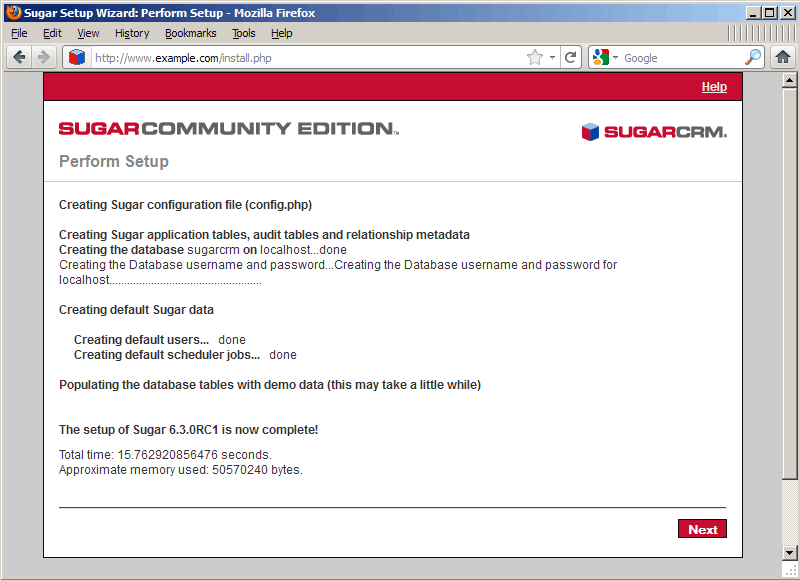 Chạy SugarCRM Community Edition trên Nginx (LEMP) trong Debian Squeeze/Ubuntu 11.04