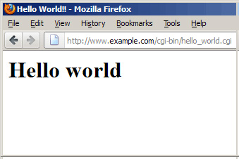 Sử dụng CGI Script với Nginx trênFedora 15