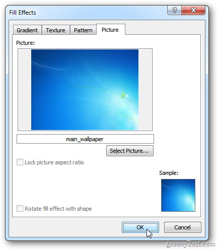 Gán thêm ảnh Background vào email trong Outlook
