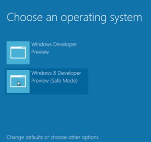 Kích hoạt, sử dụng và vô hiệu hóa Safe Mode trong Windows 8