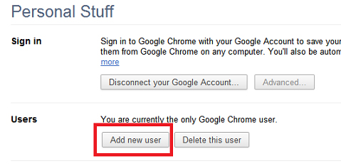 Hướng dẫn thêm nhiều tài khoản người dùng vào Chrome