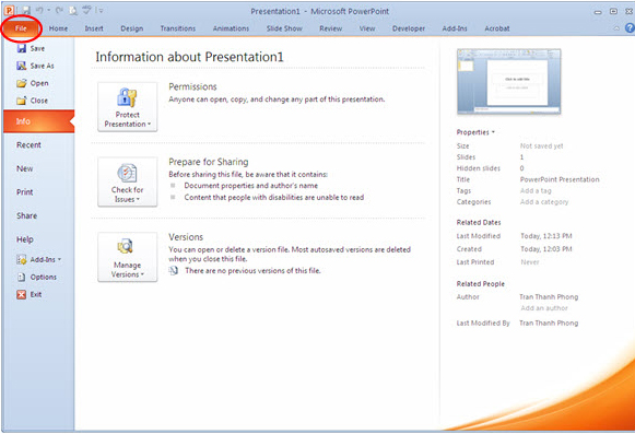 Hướng dẫn sử dụng PowerPoint hiệu quả
