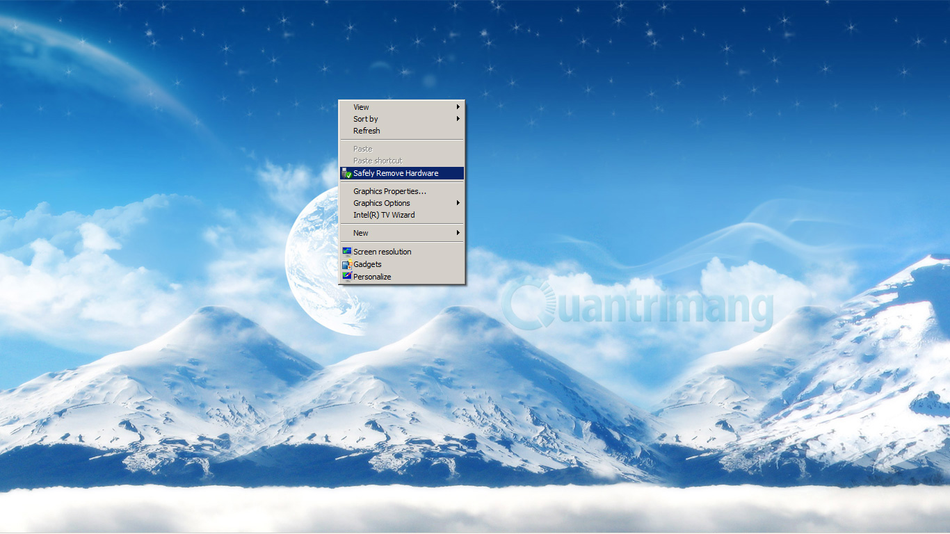 Ngắt kết nối thiết bị USB an toàn theo cách đơn giản