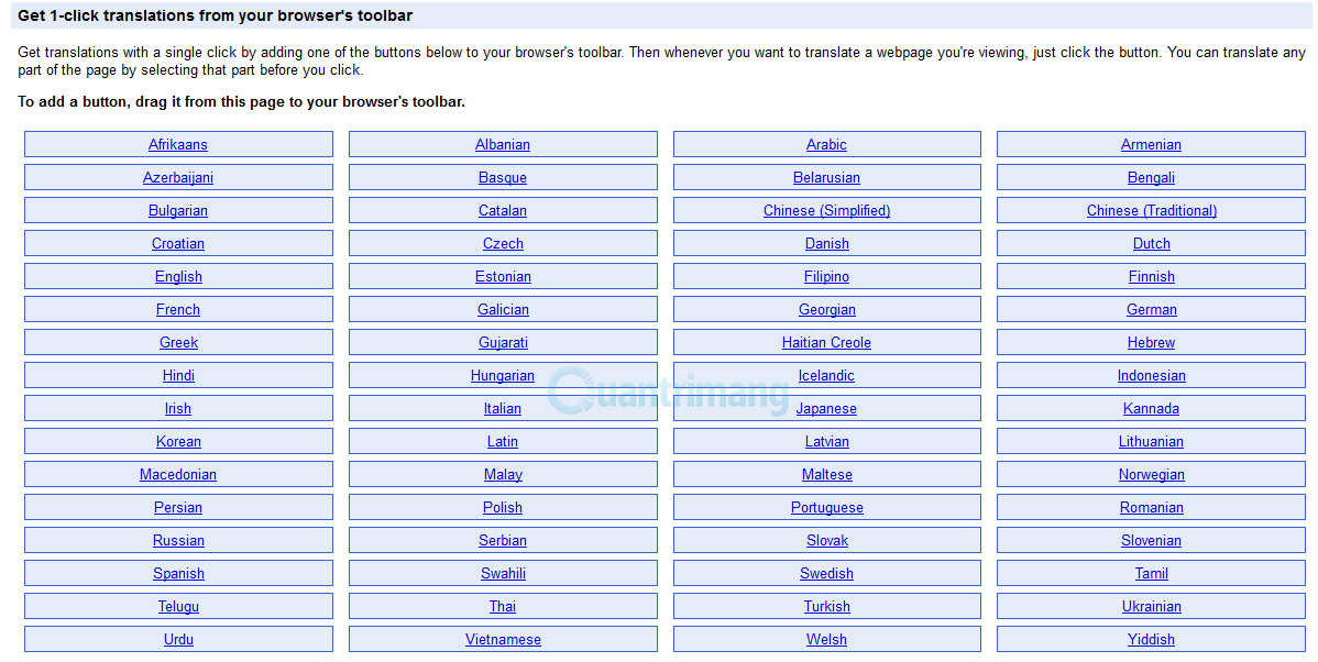 Một số thủ thuật hữu ích với Google Translate