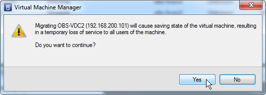 Sử dụng Quick Migration để di chuyển nhiều máy ảo giữa các host Hyper-V