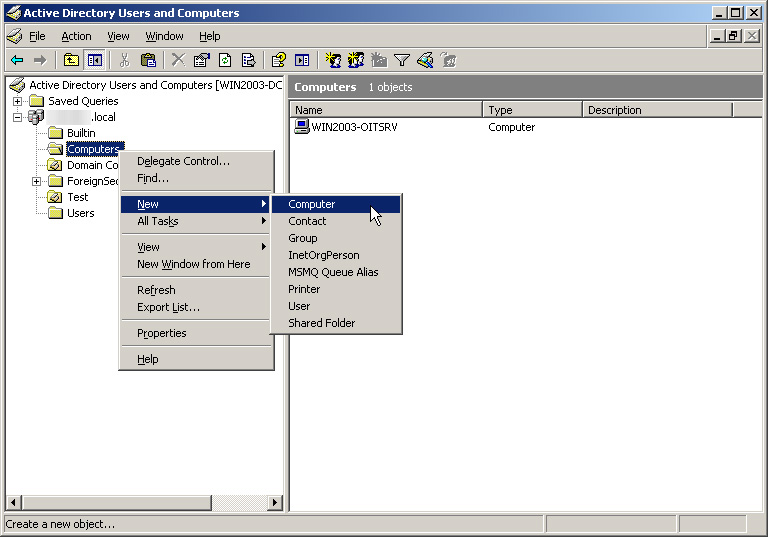 Khắc phục lỗi xảy ra khi gỡ bỏ Windows Server 2008 Server Core khỏi domain