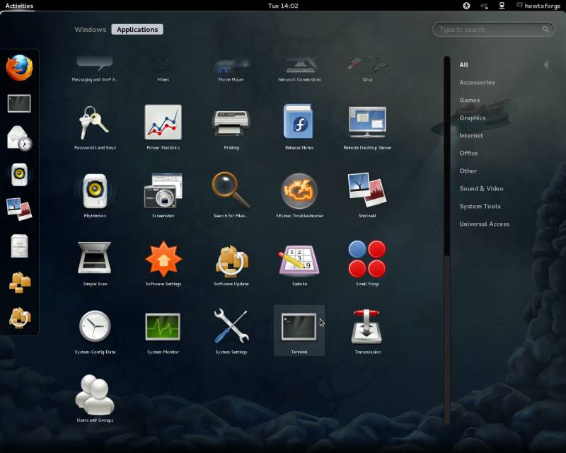 Kích hoạt Compiz trên Fedora 16 GNOME Classic Desktop 