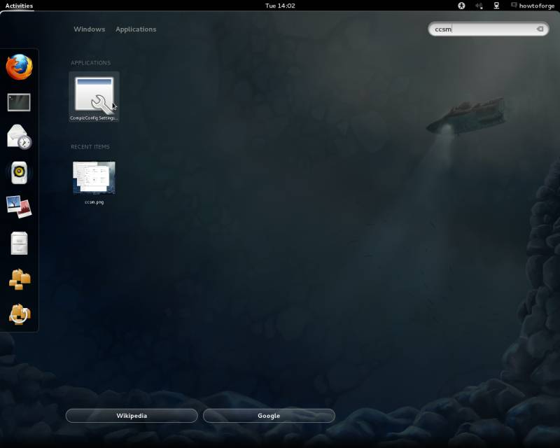 Kích hoạt Compiz trên Fedora 16 GNOME Classic Desktop 