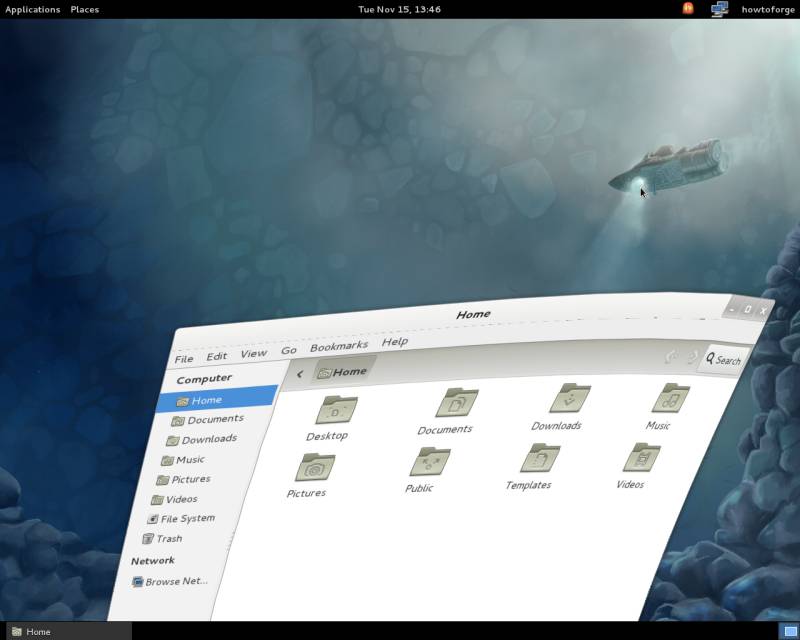 Kích hoạt Compiz trên Fedora 16 GNOME Classic Desktop 
