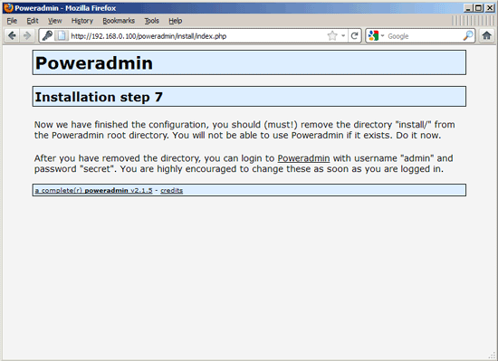 Cài đặt PowerDNS và Poweradmin trên Debian Squeeze