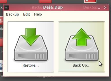 Sao lưu các tập tin với Déjà Dup trên Linux Mint 11