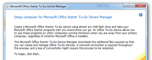 Hướng dẫn tạo Microsoft Office 2010 Starter Portable 