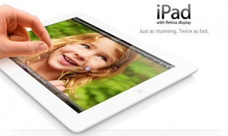 iPad 4 nhanh chóng cháy hàng