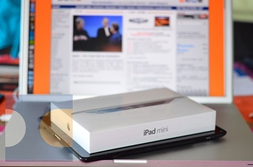 "Đập hộp" iPad Mini sớm