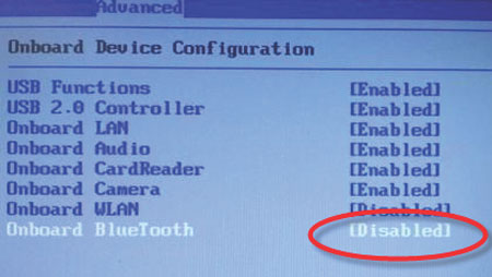 Làm gì khi máy không nhận thiết bị Bluetooth?