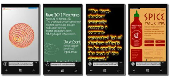 IE10 trên Windows Phone 8 có gì khác Windows 8?