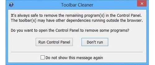 Gỡ bỏ các thanh công cụ không cần thiết khỏi trình duyệt
