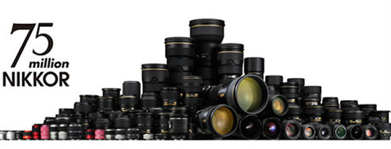 Nikon kỷ niệm ống kính thứ 75 triệu