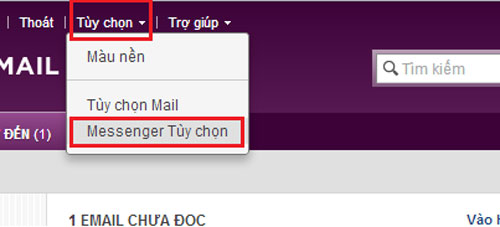 Tùy chỉnh hiển thị hộp thoại trò chuyện Yahoo 11
