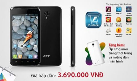 Điện thoại FPT HD khuyến mại FPT ra mắt smartphone FPT HD vào cuối tháng 11