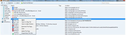 Tăng tốc cho trình duyệt Firefox
