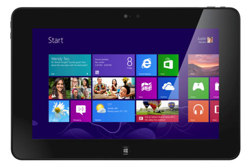 Máy tính bảng Latitude 10 Dell ra mắt loạt máy tính mới chạy Windows 8