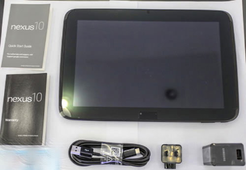 Máy tính bảng Google Nexus 10 Google Nexus 10 về Việt Nam