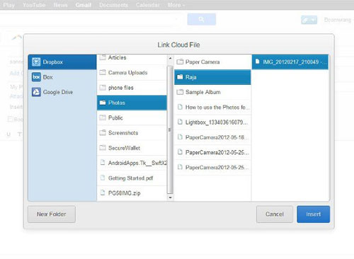 Cách gửi email đính kèm file với mọi dung lượng