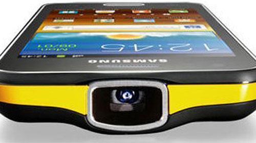 Điện thoại Samsung Galaxy Beam 5 smartphone với tính năng "độc"