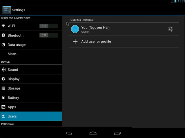 Hướng dẫn thiết lập hạn chế truy cập trên Android 4.3