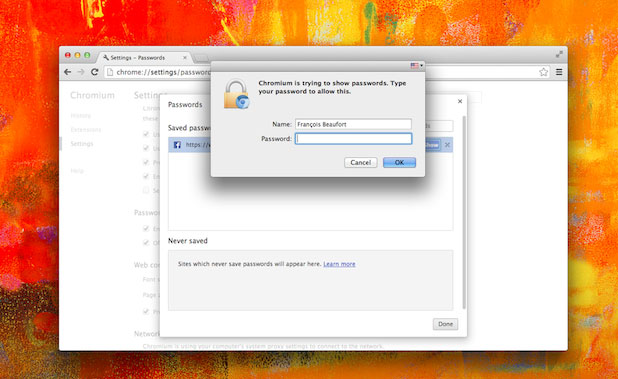 Nhập mật khẩu đăng nhập vào Chrome Google thắt chặt việc truy cập mật khẩu trên trình duyệt Chrome