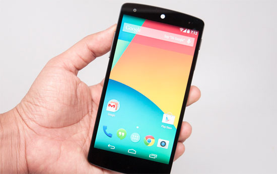 Trên tay Google Nexus 5 màu trắng