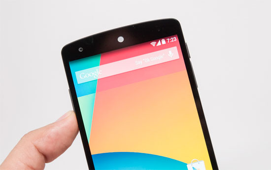 Trên tay Google Nexus 5 màu trắng