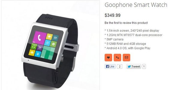 Chưa ra mắt, iWatch đã bị... nhái