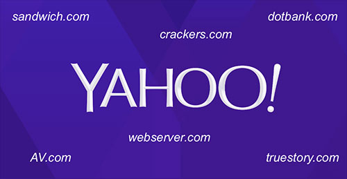 Yahoo Yahoo bán 29 tên miền không hề sử dụng đến