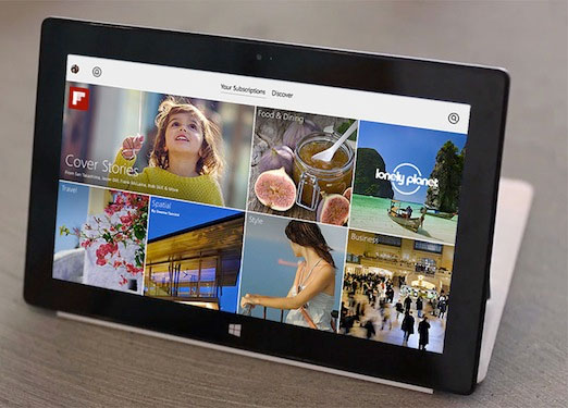 Ứng dụng Flipboard cập bến Windows 8 Ứng dụng đọc tin nổi tiếng Flipboard cập bến Windows 8