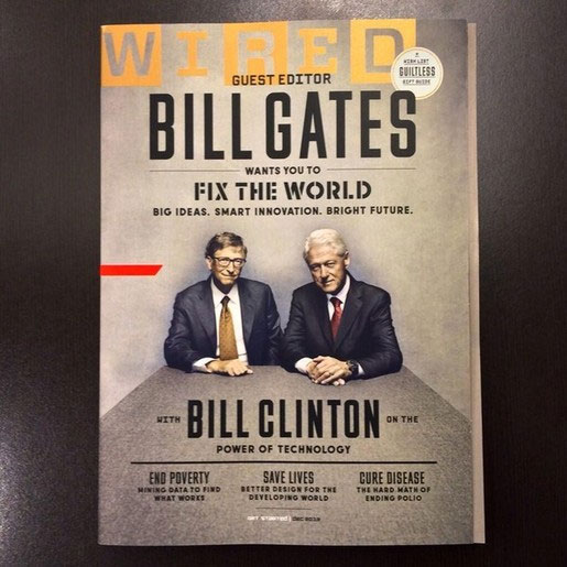 Bill Gates kiêm thêm nghề... biên tập viên