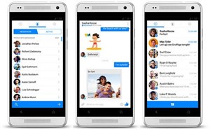 Facebook nâng cấp ứng dụng Messenger, cạnh tranh WhatsApp