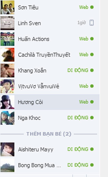 Facebook nâng cấp tính năng chat nền web, hiển thị rõ hơn người dùng online