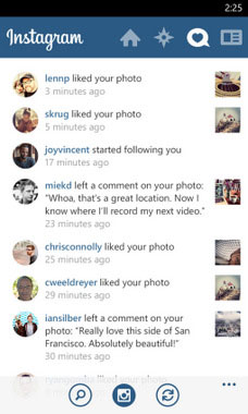 Instagram đã có trên Windows Phone Instagram đã có trên Windows Phone