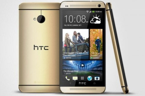 HTC One màu vàng ra đời "Ăn theo" iPhone 5s, HTC One màu vàng ra đời
