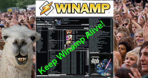 Trang web được lập ra để cứu Winamp Trình phát media Winamp có hy vọng được cứu